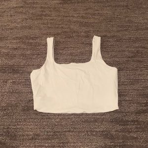 Garage crop tank top